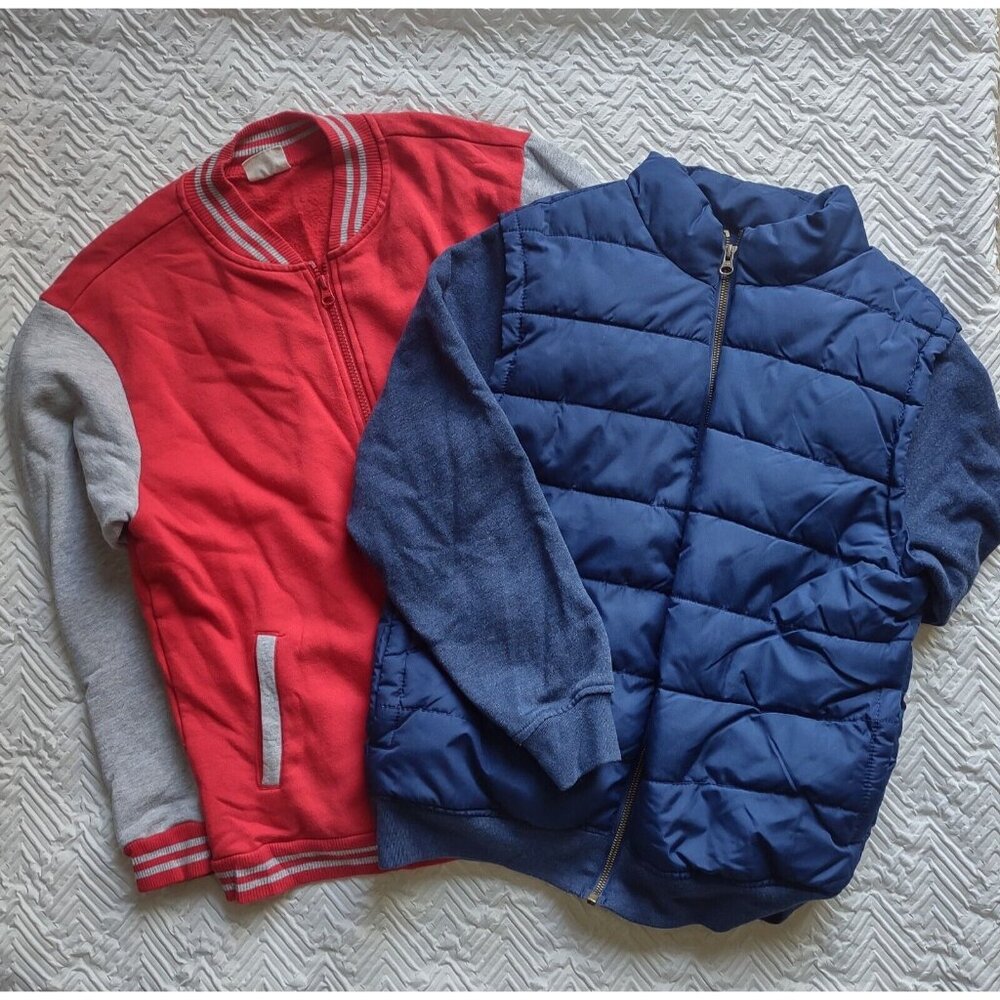 EUC Boys Size 14/16 XL Bundle Of  2 Jackets Brand Name Crazy 8 by Gymboree